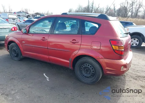 2005 Pontiac Vibe из США, поврежденный, VIN 5Y2SL638X5Z457907